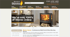 Desktop Screenshot of modernstoves.co.uk
